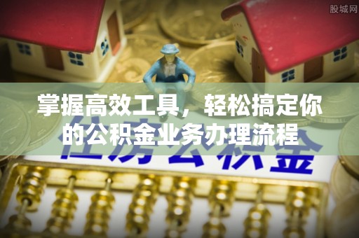 青龙掌握高效工具，轻松搞定你的公积金业务办理流程