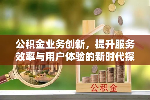 青龙公积金业务创新，提升服务效率与用户体验的新时代探索