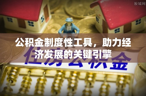 青龙公积金制度性工具，助力经济发展的关键引擎