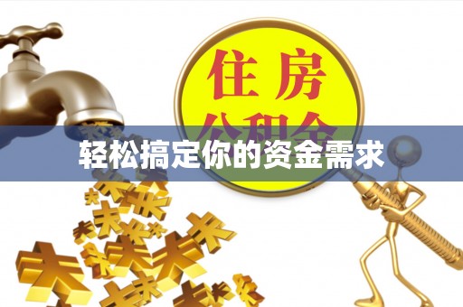 青龙轻松搞定你的资金需求